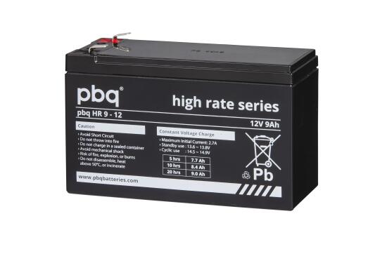 pbq HR 9-12 12V9AH蓄电池